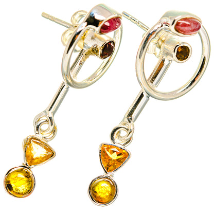 Citrine Earrings handcrafted by Ana Silver Co - EARR421407