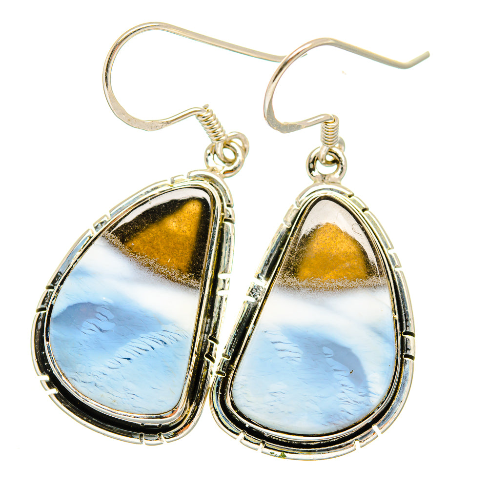 Owyhee Opal Earrings handcrafted by Ana Silver Co - EARR421411