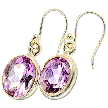 Amethyst Earrings handcrafted by Ana Silver Co - EARR421422