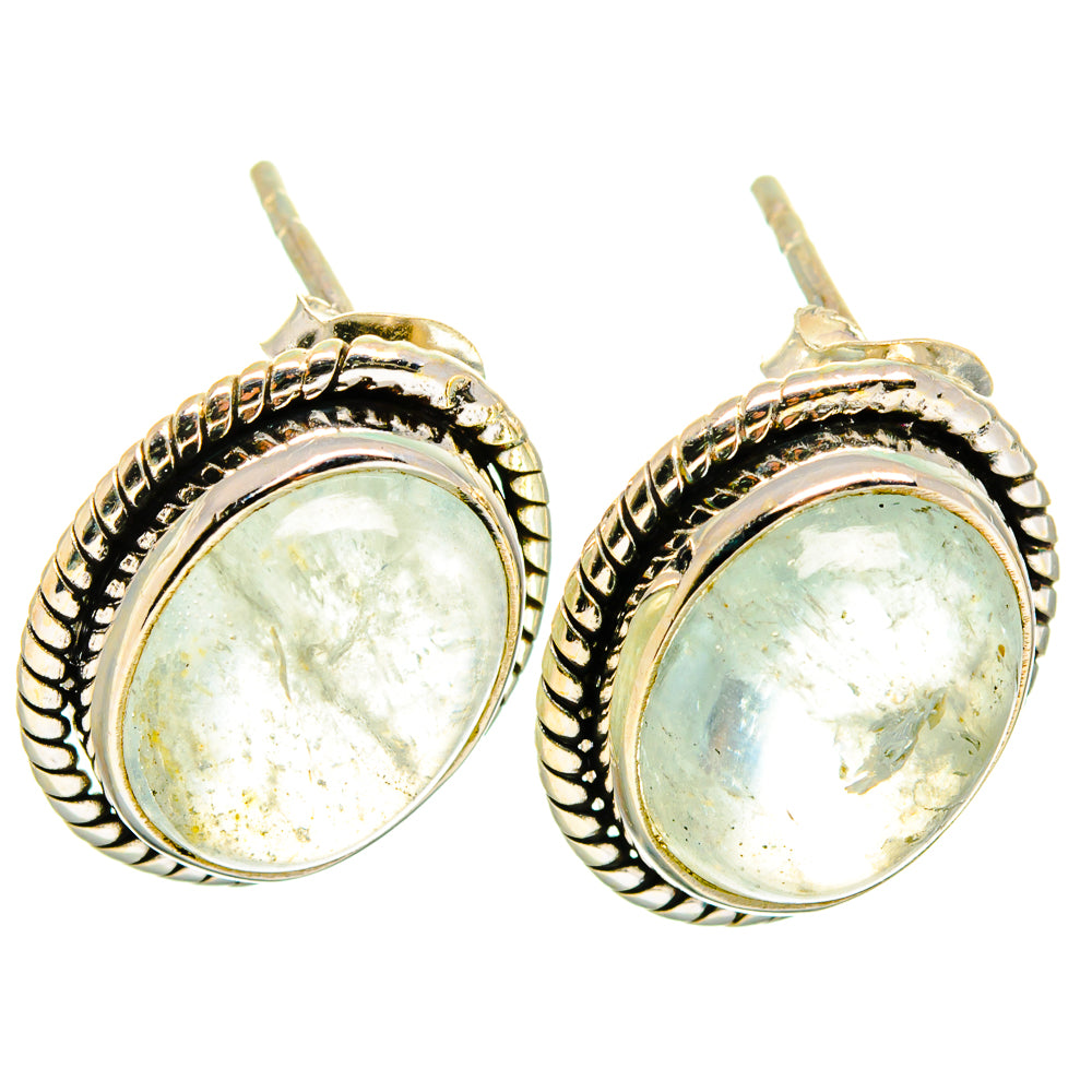 Aquamarine Earrings handcrafted by Ana Silver Co - EARR421425