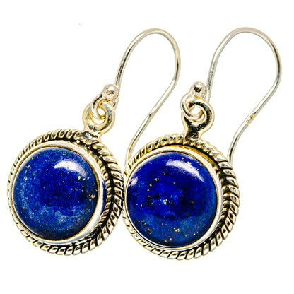 Lapis Lazuli Earrings handcrafted by Ana Silver Co - EARR421427