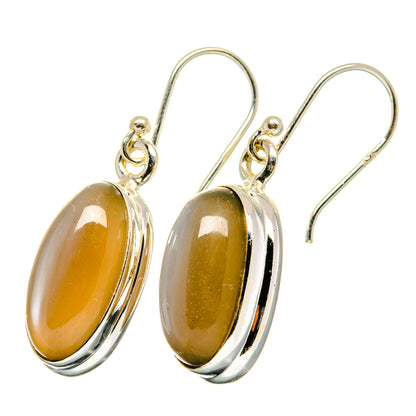 Moonstone Earrings handcrafted by Ana Silver Co - EARR421428