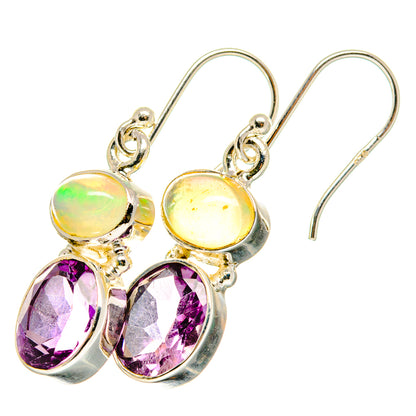 Amethyst Earrings handcrafted by Ana Silver Co - EARR421431