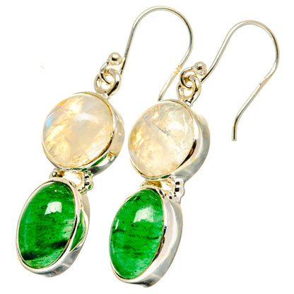 Green Aventurine Earrings handcrafted by Ana Silver Co - EARR421434