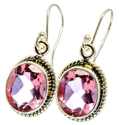 Color Change Alexandrite (Lab.) Earrings handcrafted by Ana Silver Co - EARR421442