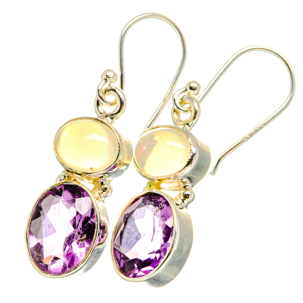 Amethyst Earrings handcrafted by Ana Silver Co - EARR421447