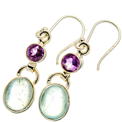 Aquamarine Earrings handcrafted by Ana Silver Co - EARR421465