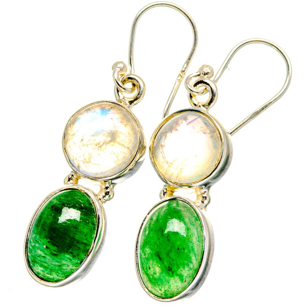 Green Aventurine Earrings handcrafted by Ana Silver Co - EARR421466
