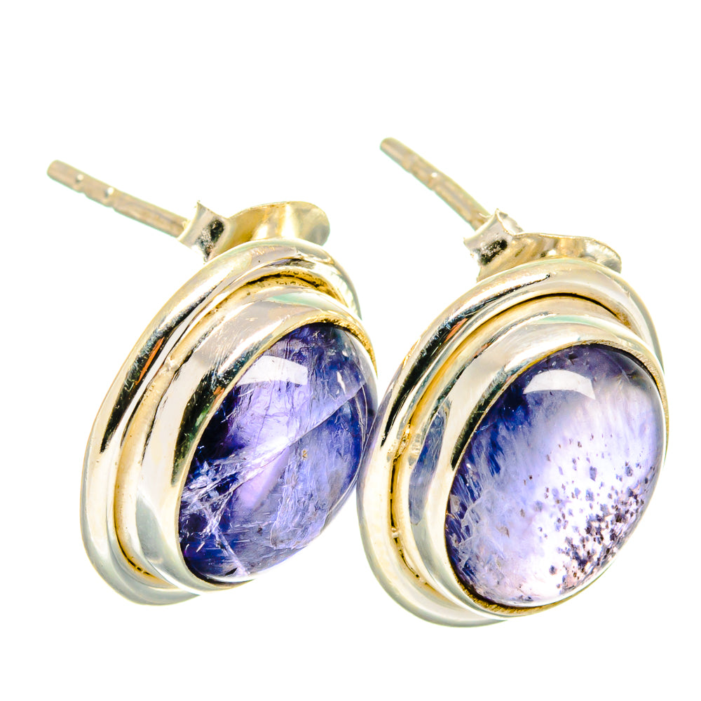 Tanzanite Earrings handcrafted by Ana Silver Co - EARR421489
