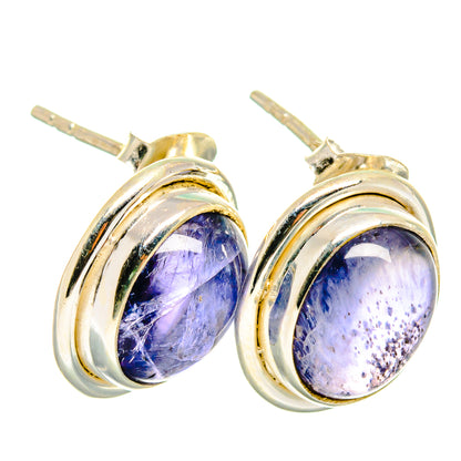 Tanzanite Earrings handcrafted by Ana Silver Co - EARR421489