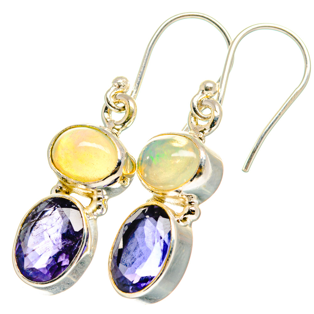 Tanzanite Earrings handcrafted by Ana Silver Co - EARR421496