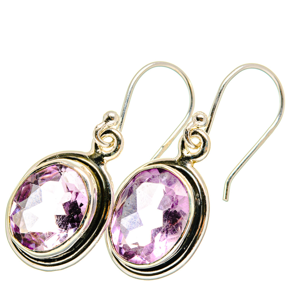 Amethyst Earrings handcrafted by Ana Silver Co - EARR421499