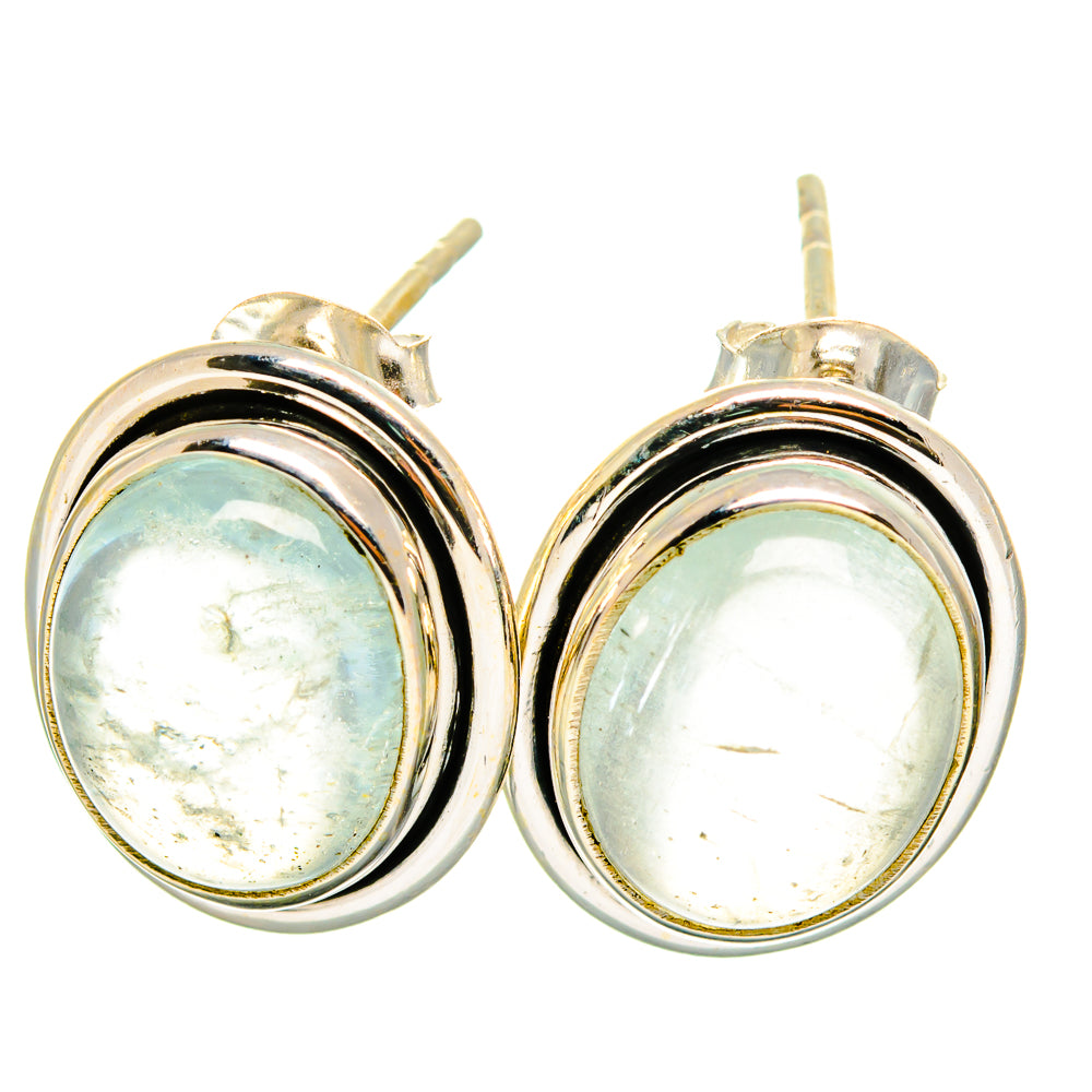 Aquamarine Earrings handcrafted by Ana Silver Co - EARR421501
