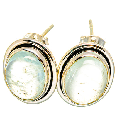 Aquamarine Earrings handcrafted by Ana Silver Co - EARR421501