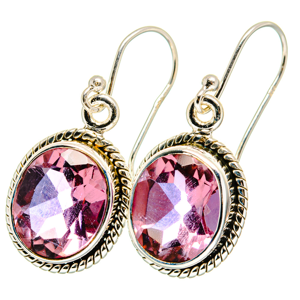 Color Change Alexandrite Earrings handcrafted by Ana Silver Co - EARR421519