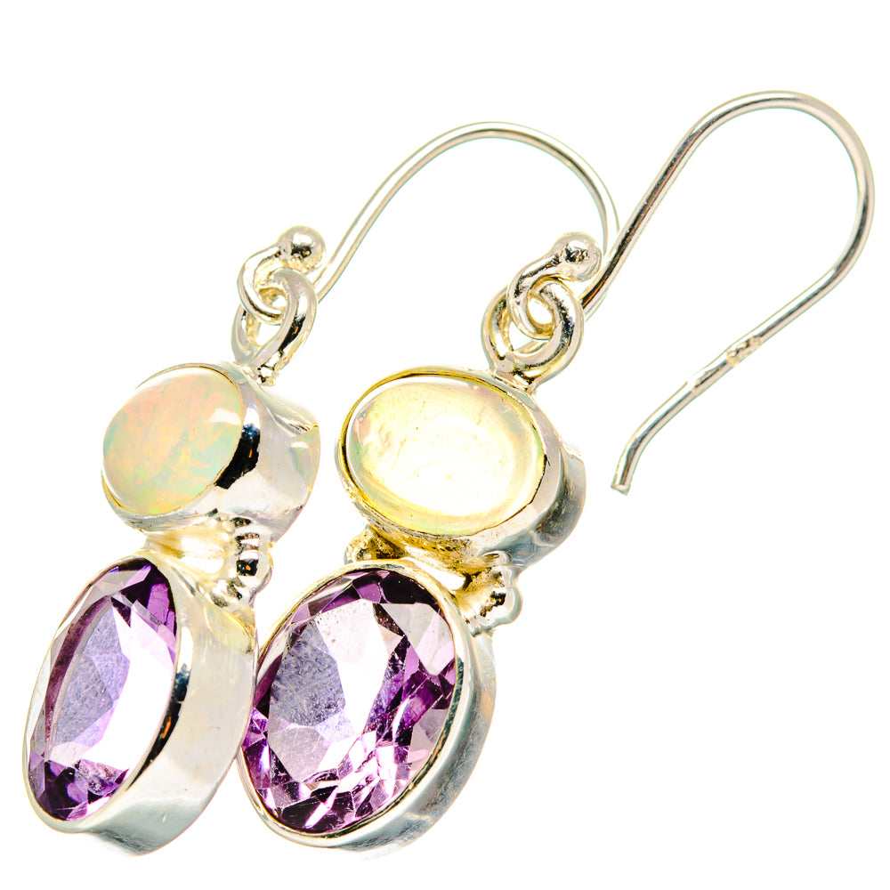 Amethyst Earrings handcrafted by Ana Silver Co - EARR421530