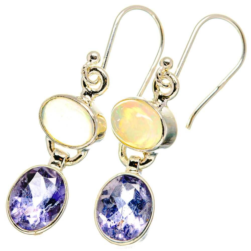 Tanzanite Earrings handcrafted by Ana Silver Co - EARR421533