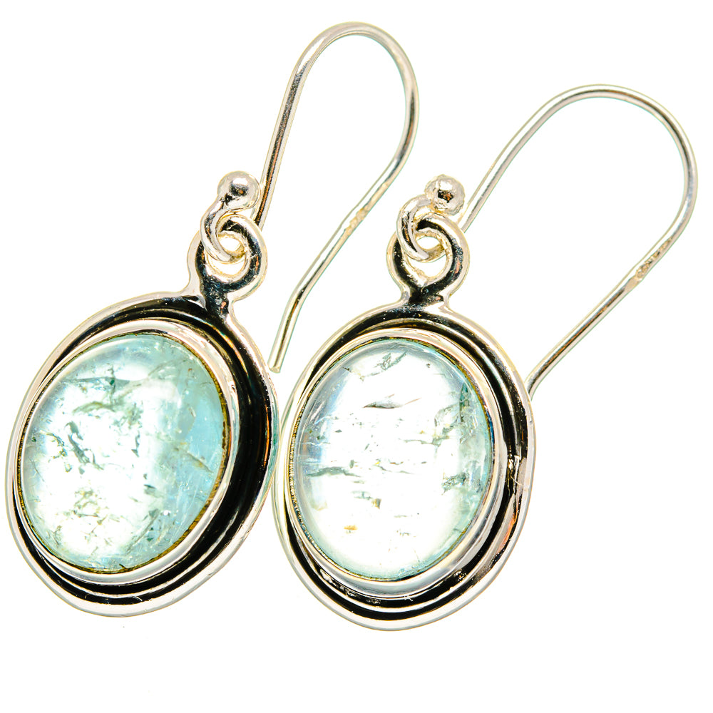 Aquamarine Earrings handcrafted by Ana Silver Co - EARR421548