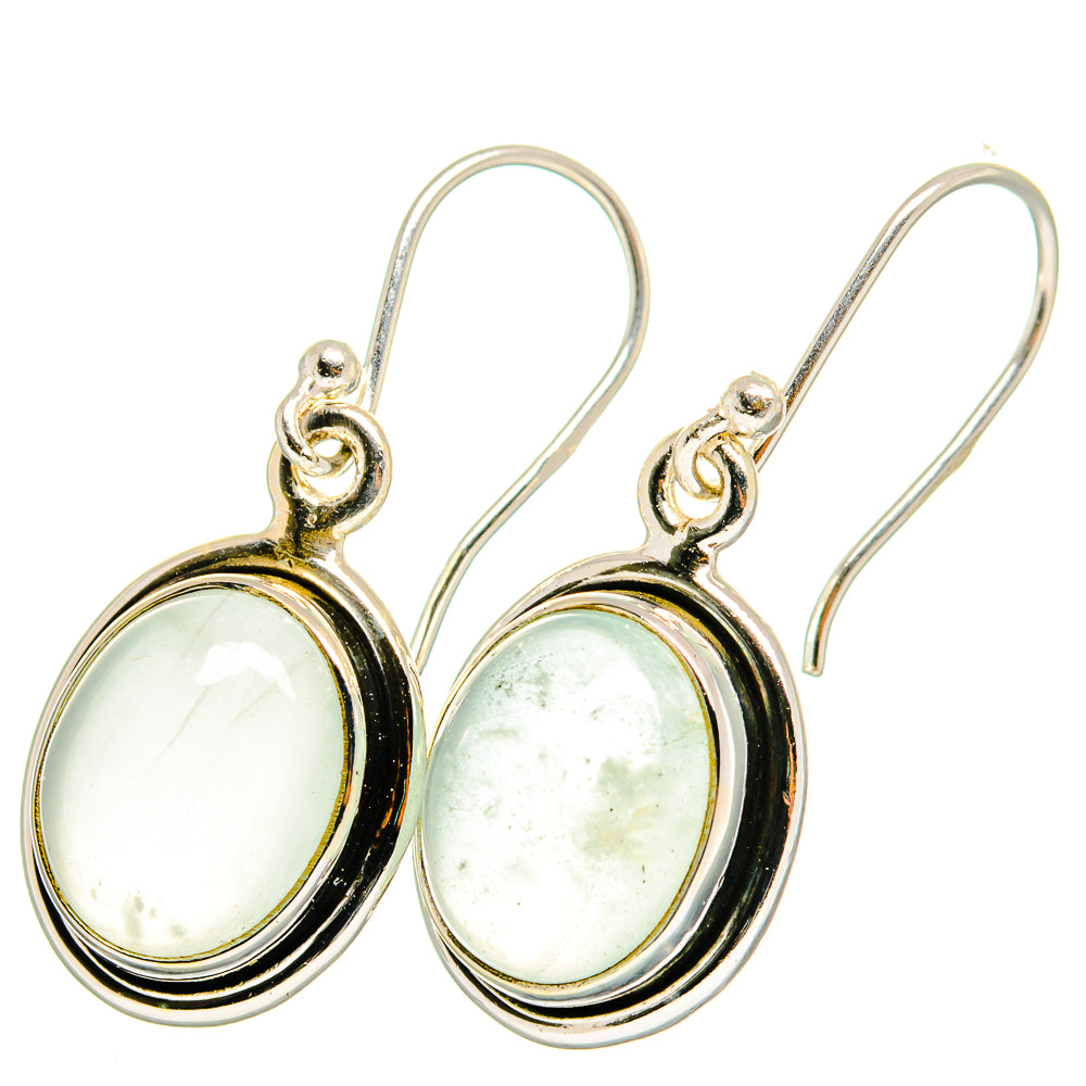 Rainbow Moonstone Earrings handcrafted by Ana Silver Co - EARR421555