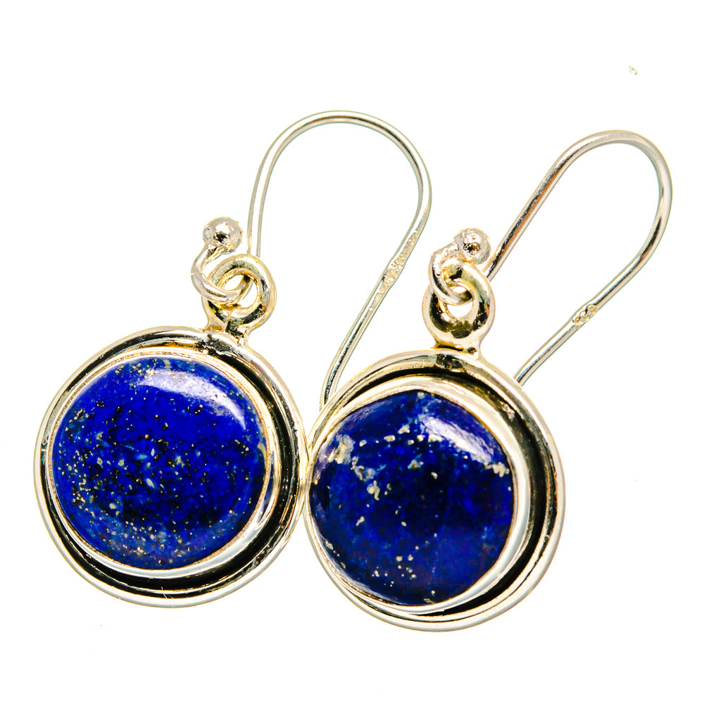 Lapis Lazuli Earrings handcrafted by Ana Silver Co - EARR421556