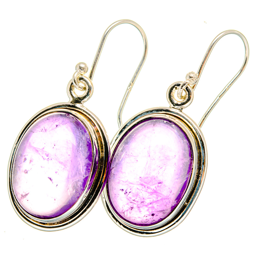 Amethyst Earrings handcrafted by Ana Silver Co - EARR421558