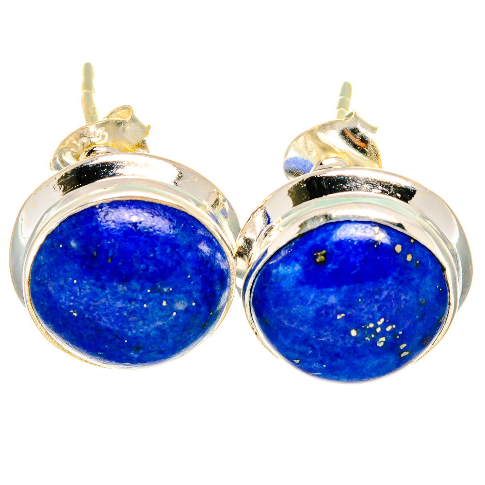Lapis Lazuli Earrings handcrafted by Ana Silver Co - EARR421562