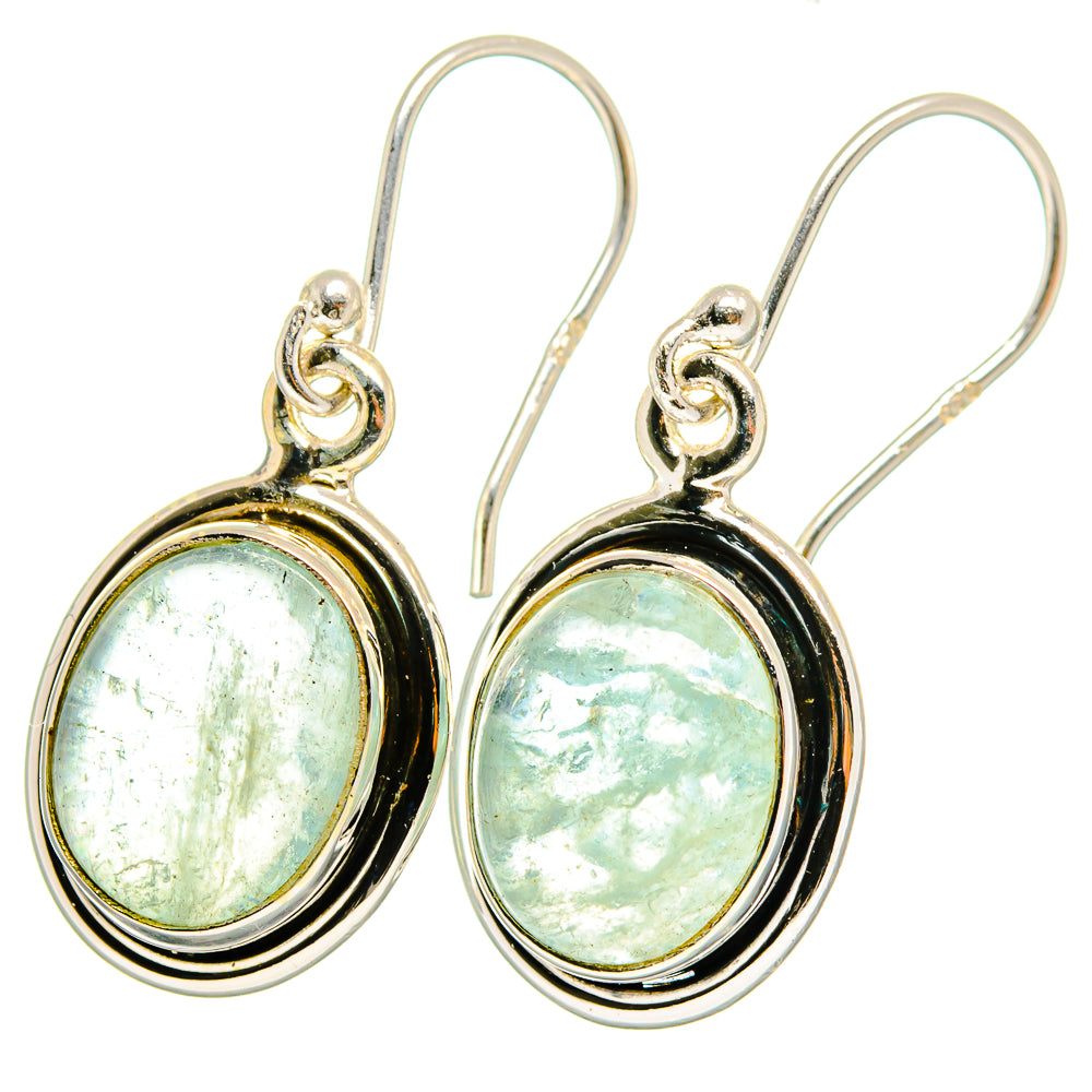 Aquamarine Earrings handcrafted by Ana Silver Co - EARR421563