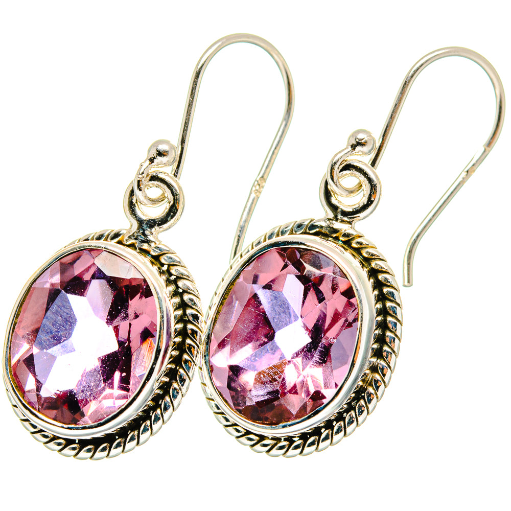 Color Change Alexandrite Earrings handcrafted by Ana Silver Co - EARR421576