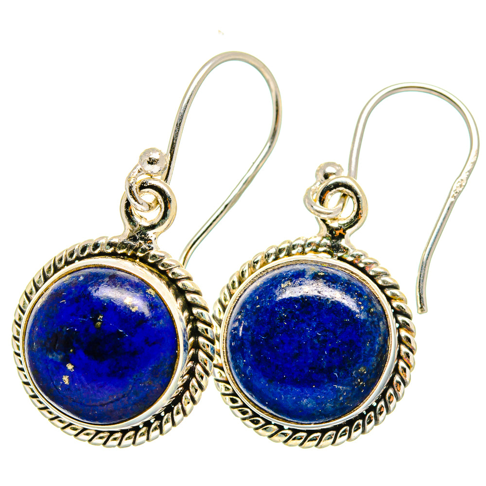 Lapis Lazuli Earrings handcrafted by Ana Silver Co - EARR421578