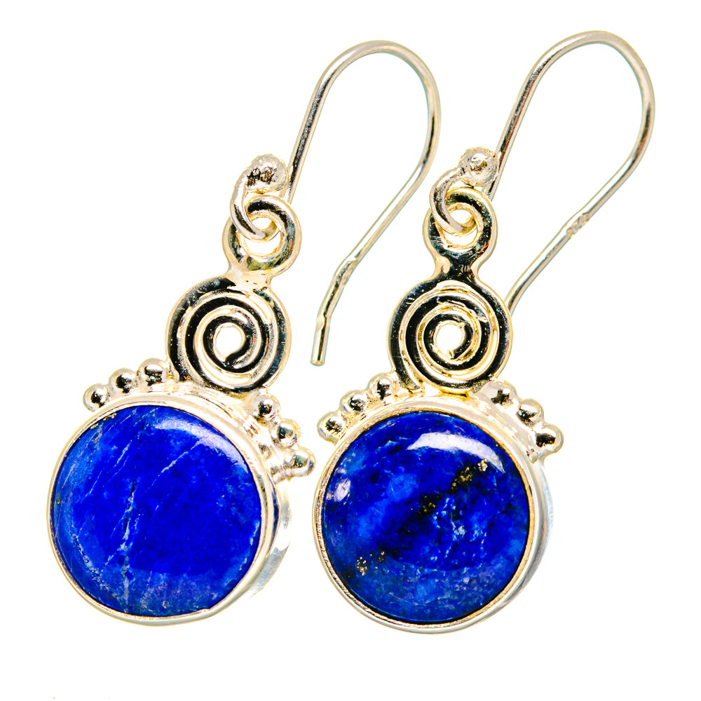 Lapis Lazuli Earrings handcrafted by Ana Silver Co - EARR421597