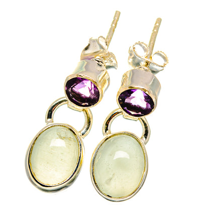 Aquamarine Earrings handcrafted by Ana Silver Co - EARR421599 - Photo 2