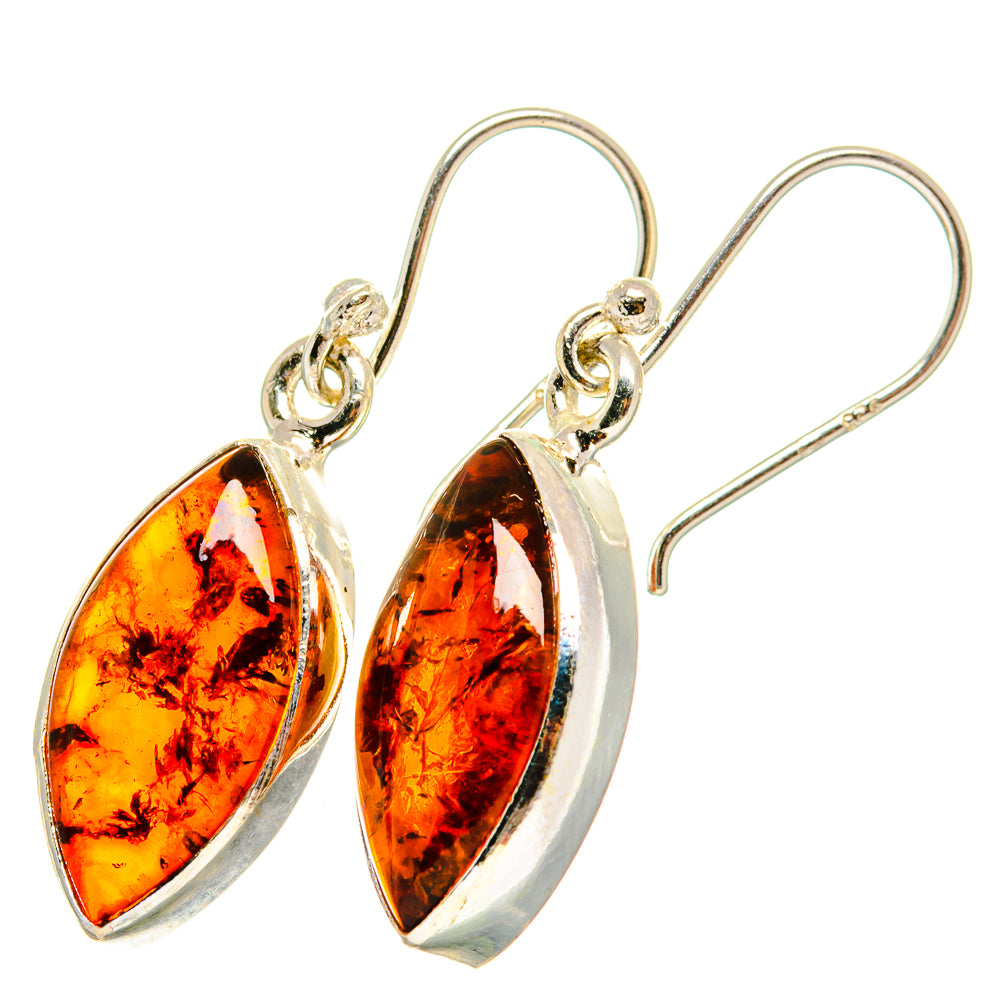 Baltic Amber Earrings handcrafted by Ana Silver Co - EARR421607