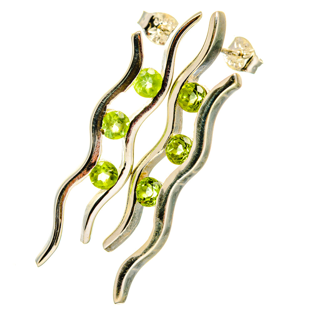 Peridot Earrings handcrafted by Ana Silver Co - EARR421617