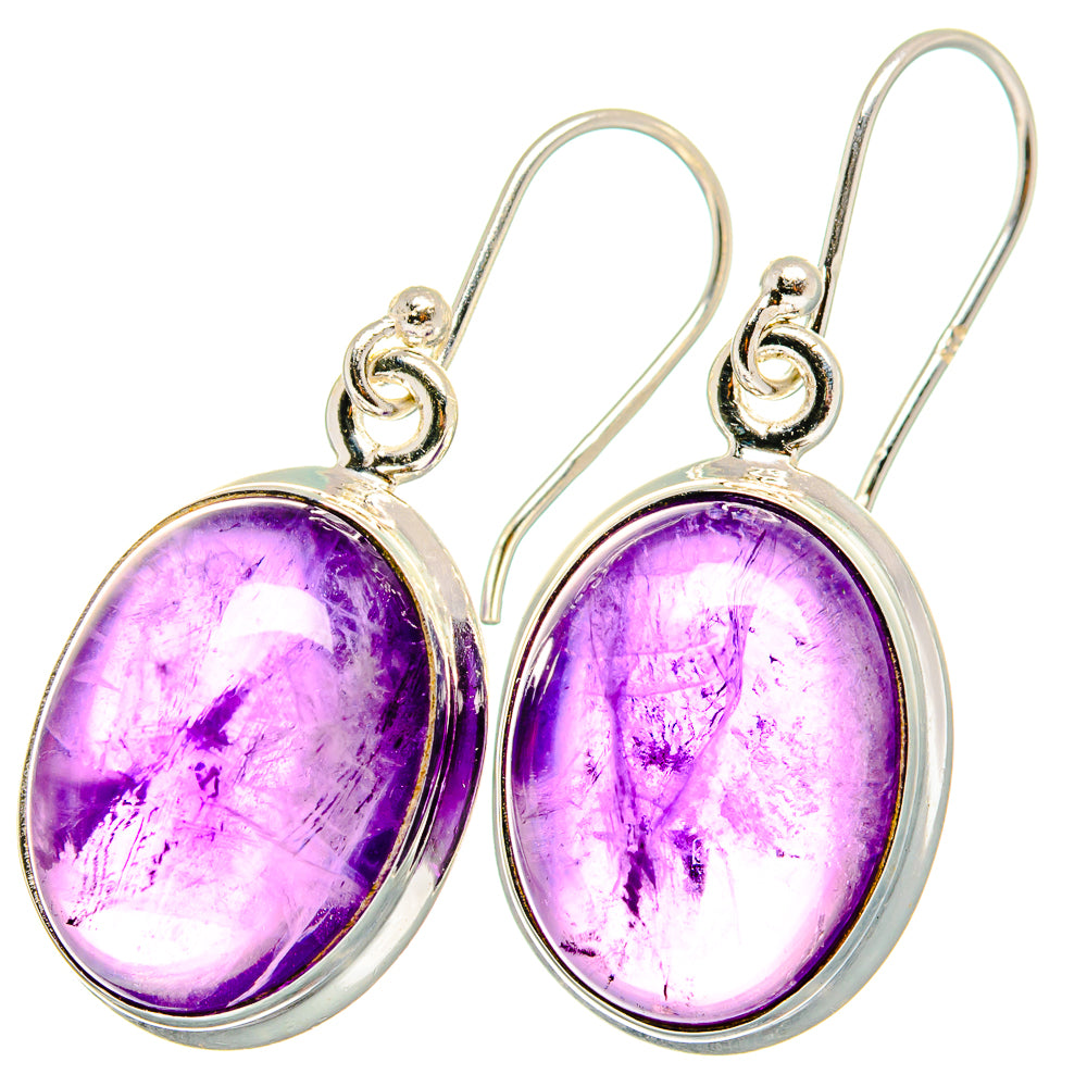 Amethyst Earrings handcrafted by Ana Silver Co - EARR421621