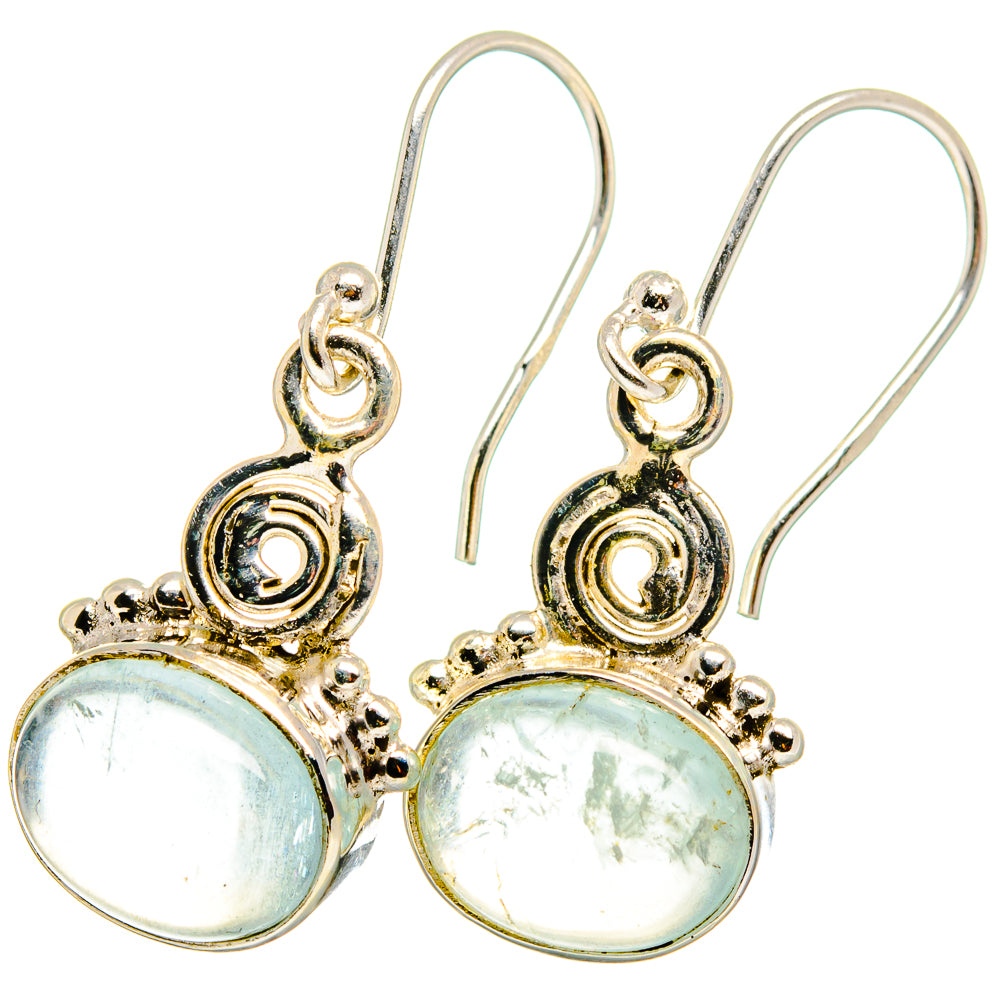 Aquamarine Earrings handcrafted by Ana Silver Co - EARR421640