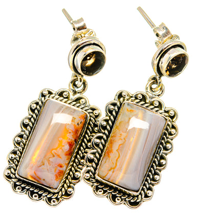 Ocean Jasper Earrings handcrafted by Ana Silver Co - EARR421642