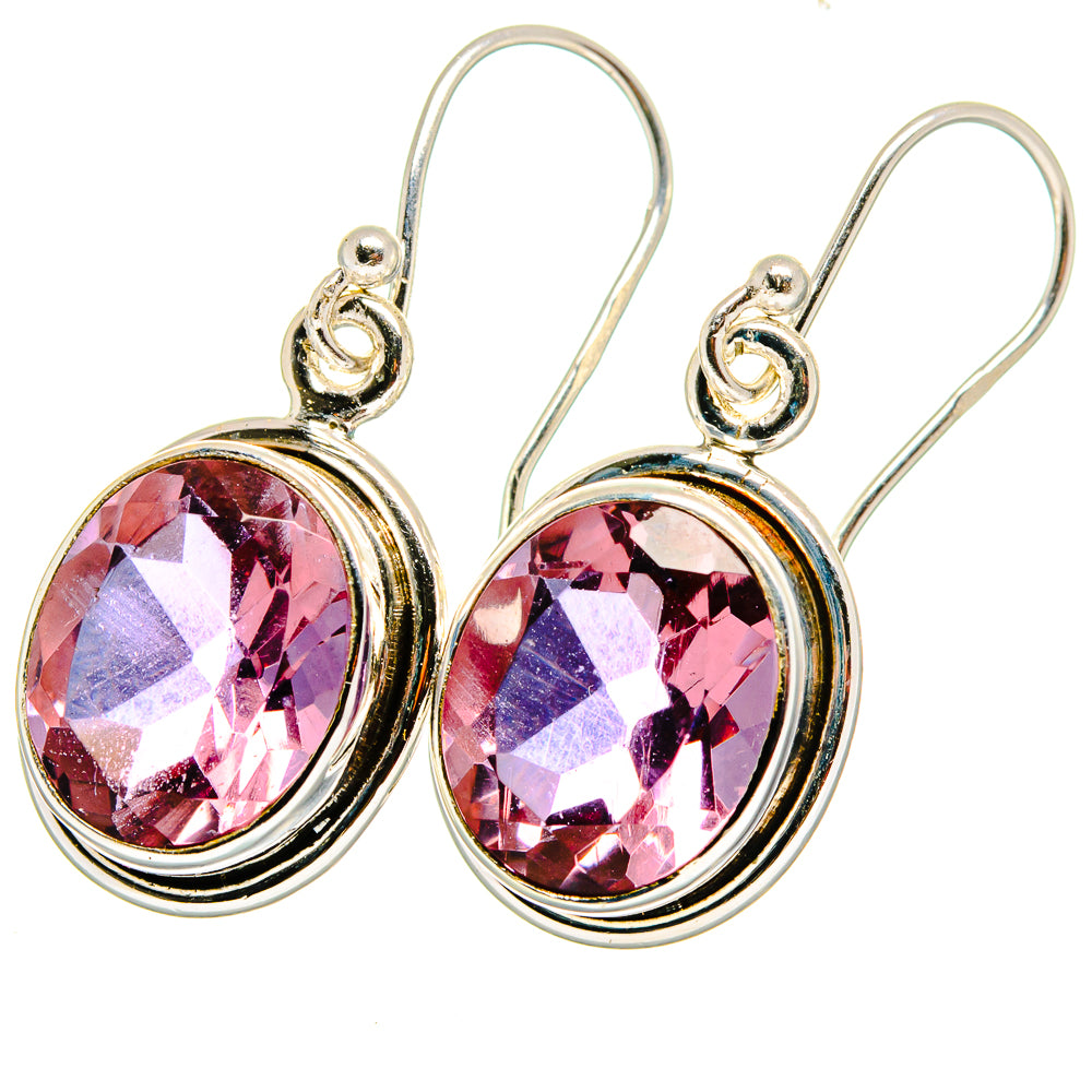Color Change Alexandrite Earrings handcrafted by Ana Silver Co - EARR421656