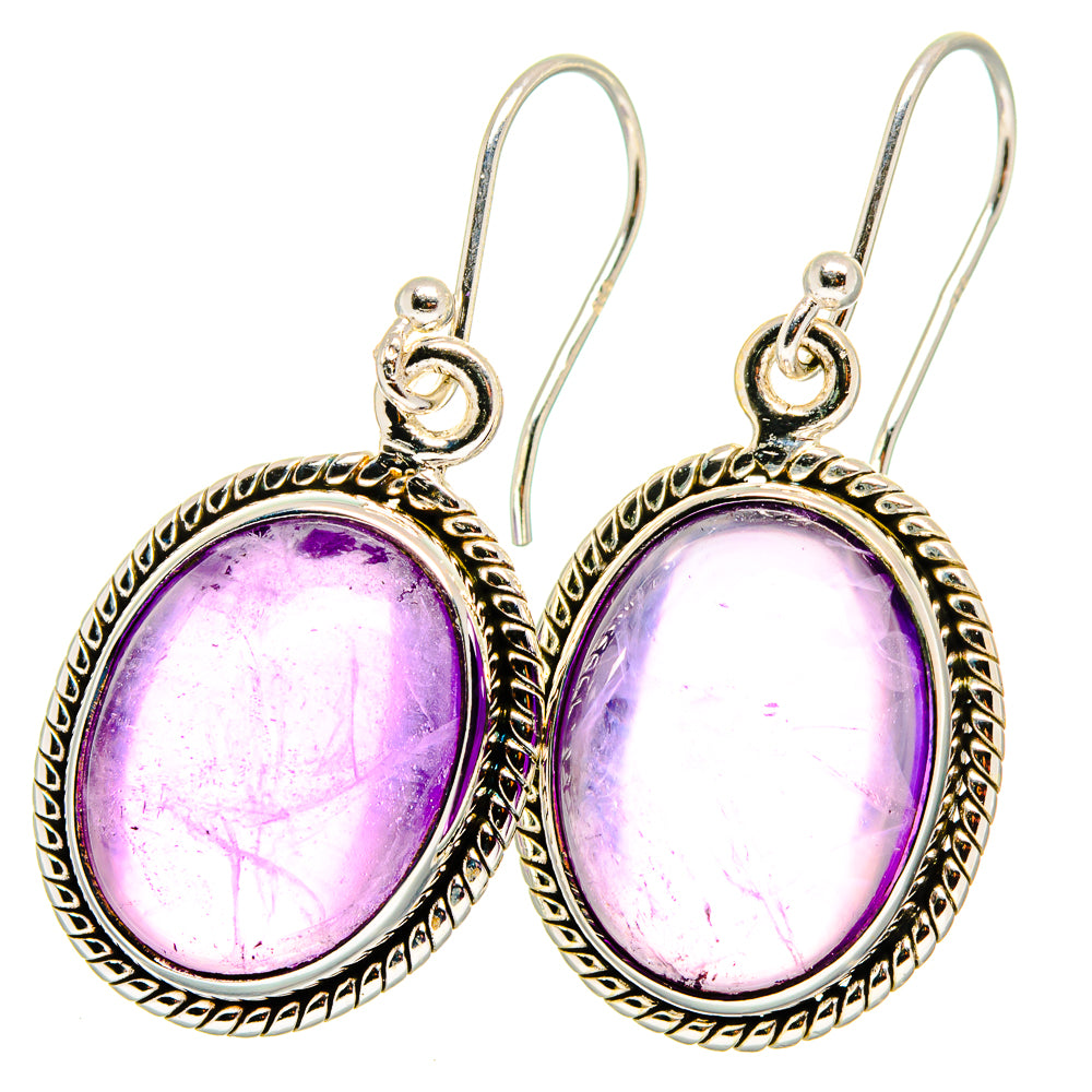Amethyst Earrings handcrafted by Ana Silver Co - EARR421658