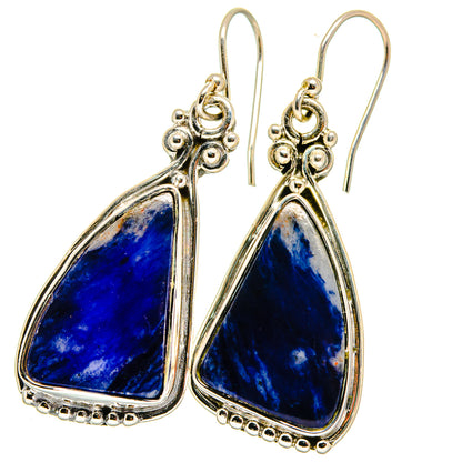 Sodalite Earrings handcrafted by Ana Silver Co - EARR421660