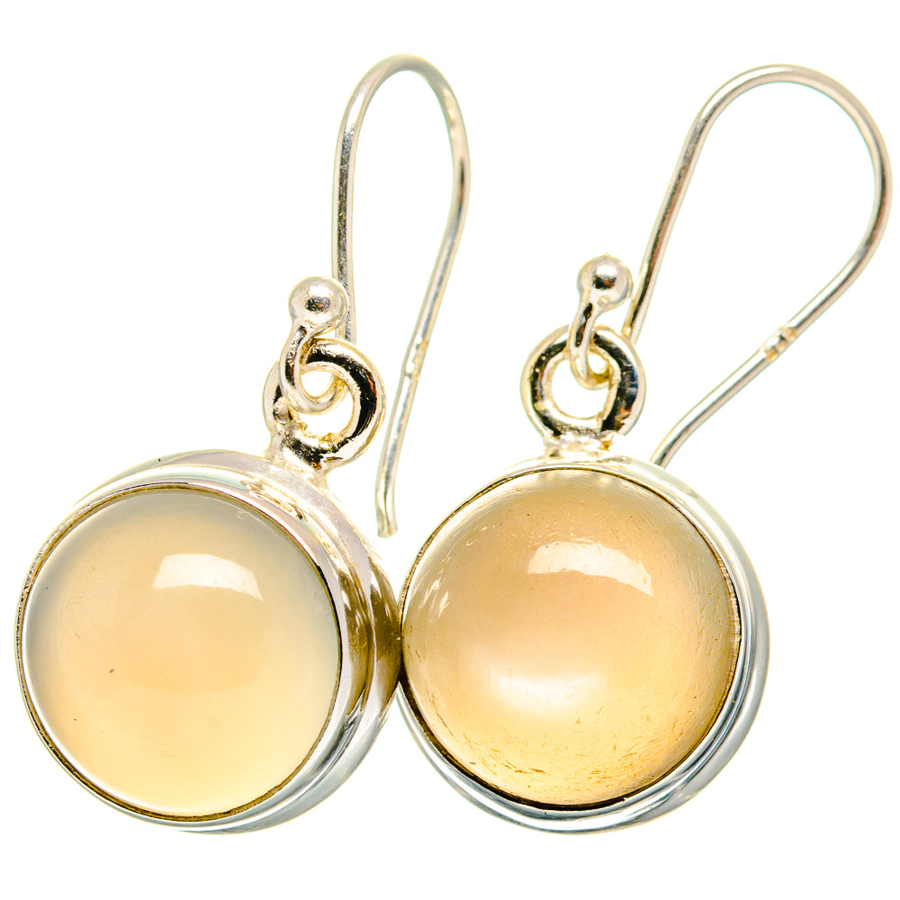 Moonstone Earrings handcrafted by Ana Silver Co - EARR421661