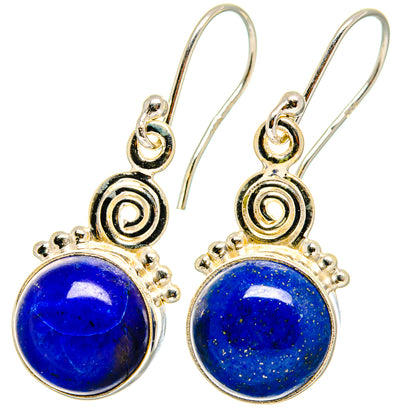 Lapis Lazuli Earrings handcrafted by Ana Silver Co - EARR421662