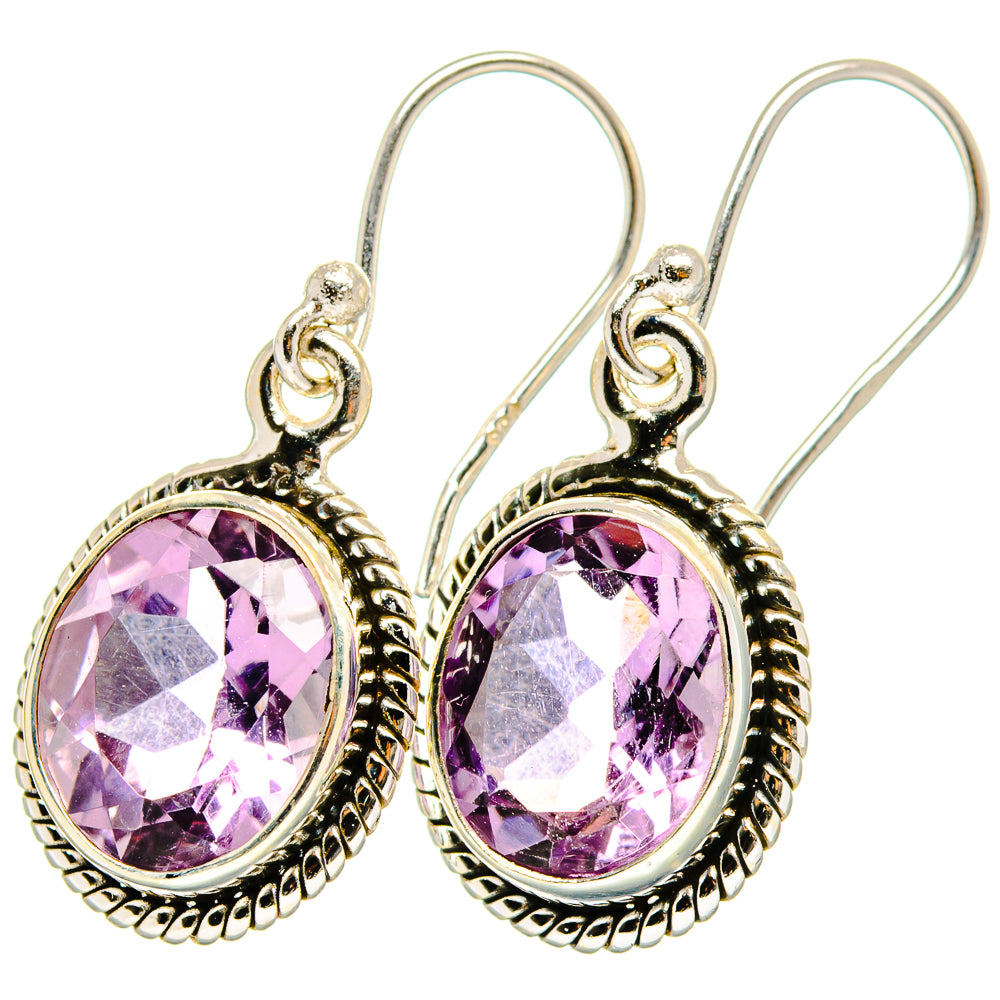 Amethyst Earrings handcrafted by Ana Silver Co - EARR421722