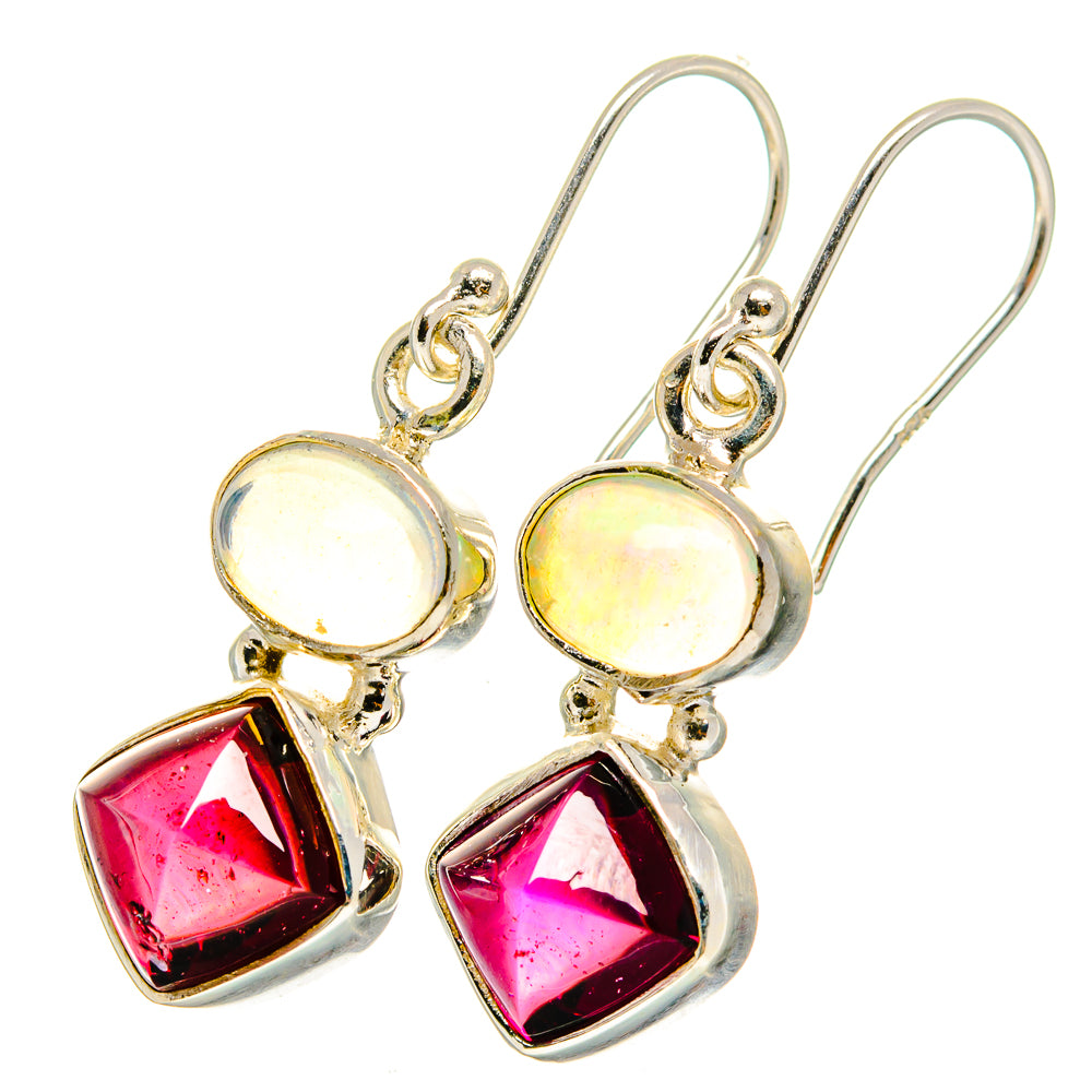 Garnet Earrings handcrafted by Ana Silver Co - EARR421736