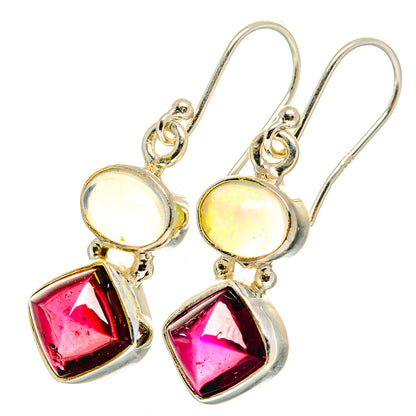 Garnet Earrings handcrafted by Ana Silver Co - EARR421736