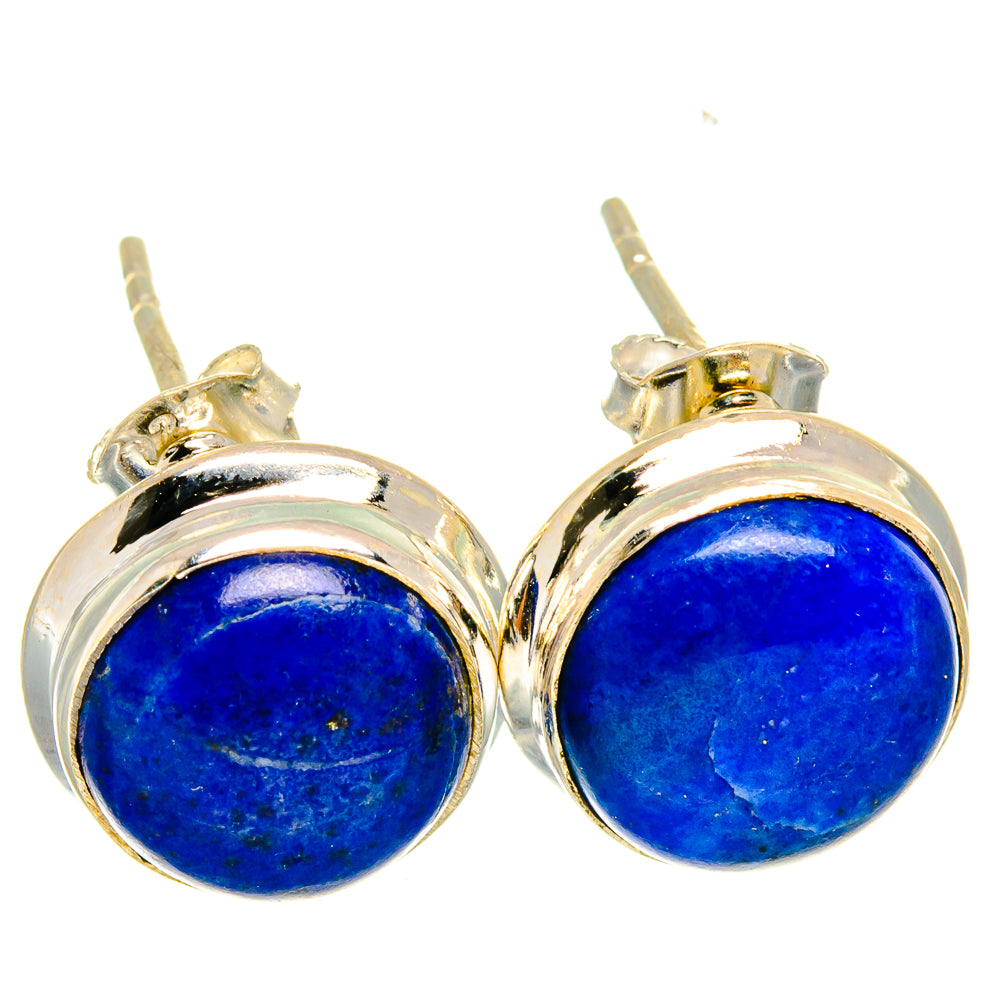 Lapis Lazuli Earrings handcrafted by Ana Silver Co - EARR421745