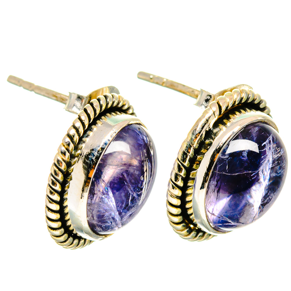 Tanzanite Earrings handcrafted by Ana Silver Co - EARR421762
