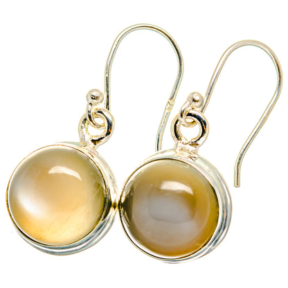 Moonstone Earrings handcrafted by Ana Silver Co - EARR421769