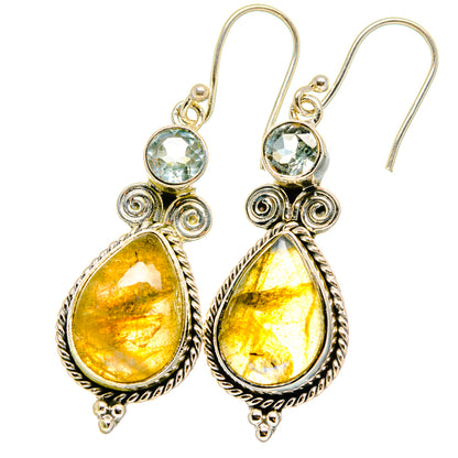 Labradorite Earrings handcrafted by Ana Silver Co - EARR421770
