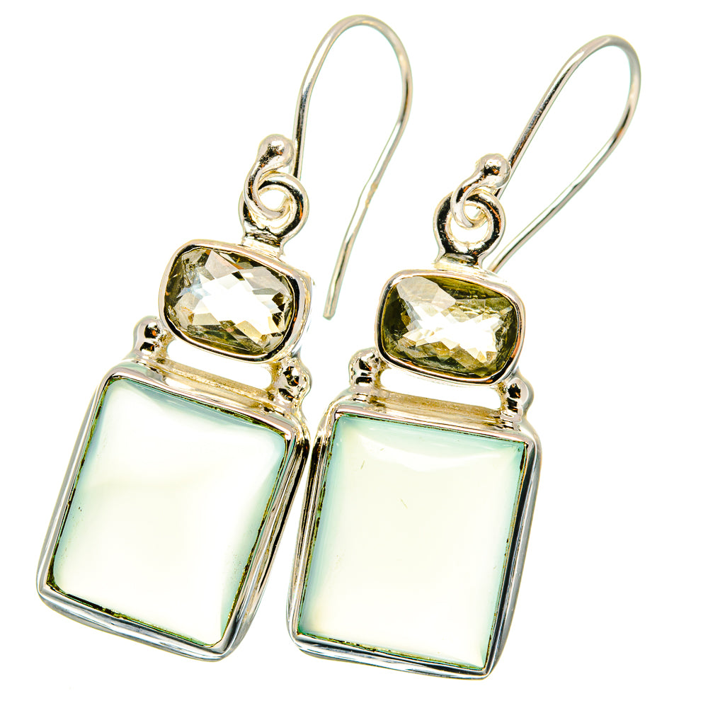 Aquamarine Earrings handcrafted by Ana Silver Co - EARR421787