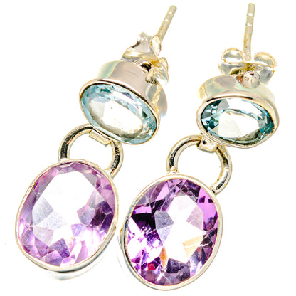 Amethyst Earrings handcrafted by Ana Silver Co - EARR421790